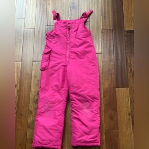 Girls snow bib size 7/8